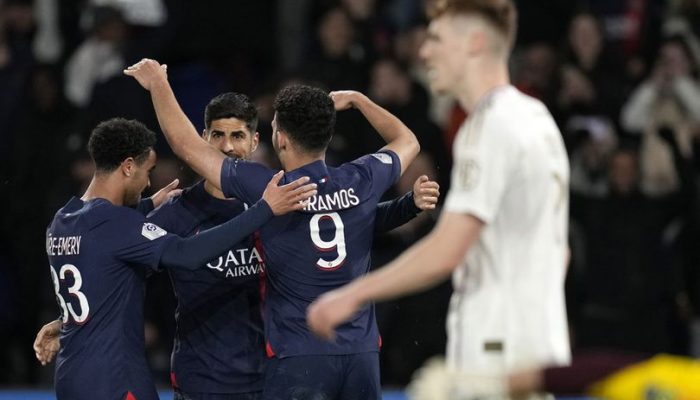 Hasil PSG vs Lyon: Skor 4-1