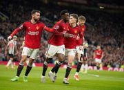 Hasil Manchester United vs Newcastle: Skor 3-2