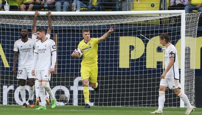 Hasil Villarreal vs Real Madrid: Skor 4-4