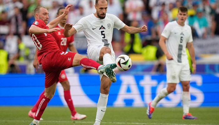 Hasil Euro 2024 Slovenia vs Denmark: Skor 1-1