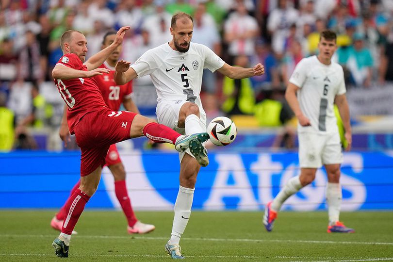 Hasil Euro 2024 Slovenia vs Denmark Skor 1-1