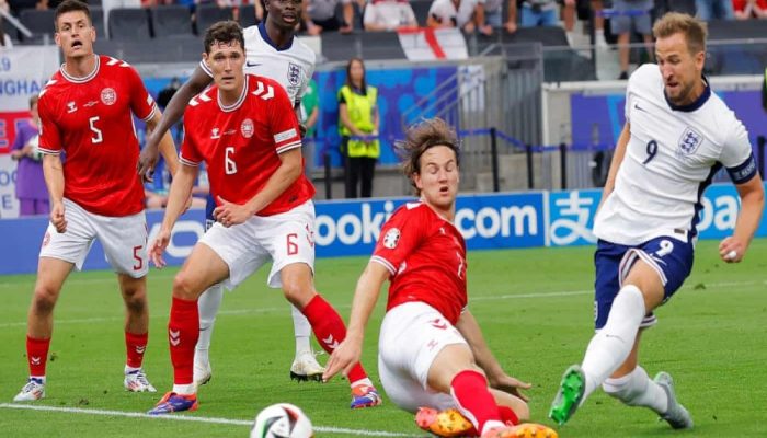 Hasil Euro 2024 Denmark vs Inggris: Skor 1-1