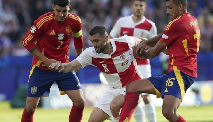 Hasil Euro 2024 Spanyol vs Kroasia: Skor 3-0