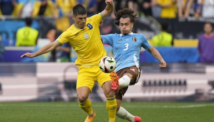 Hasil Euro 2024 Ukraina vs Belgia: Skor 0-0