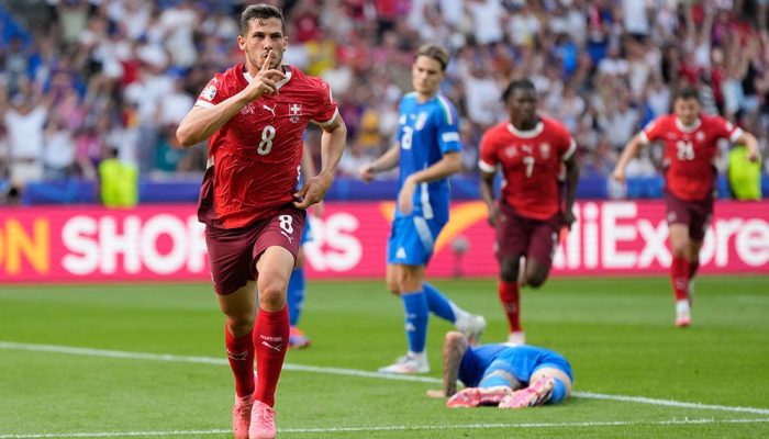 Hasil Euro 2024 Swiss vs Italia: Skor 2-0