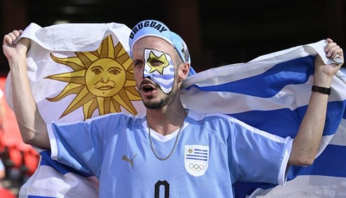 Fans Timnas Uruguay di Copa America 2024