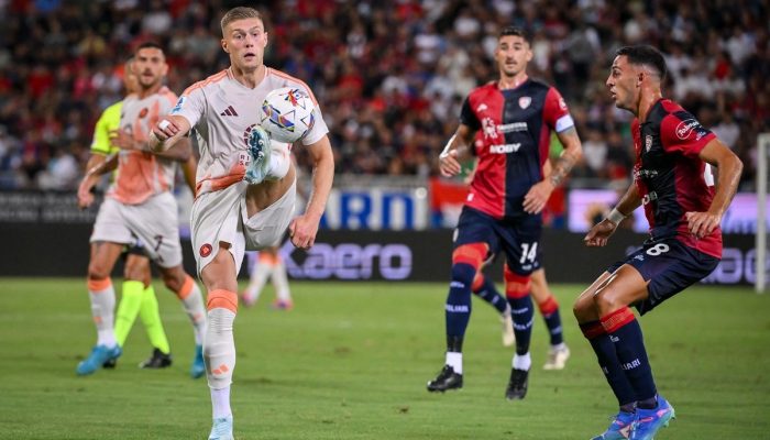 Hasil Cagliari vs AS Roma: Skor 0-0