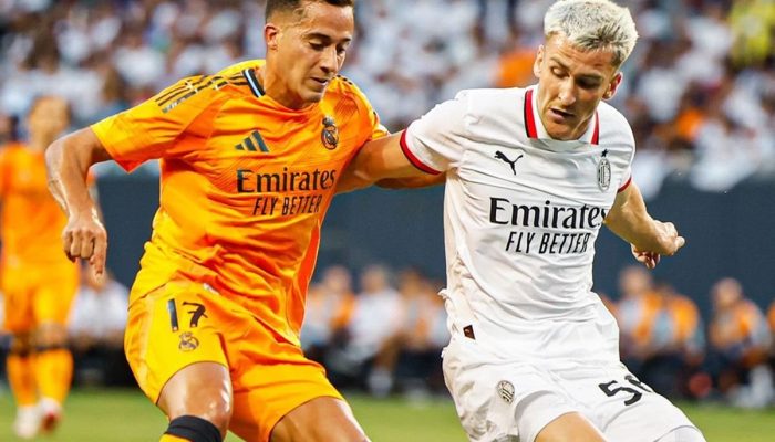 Hasil Pramusim Real Madrid vs AC Milan: Skor 0-1