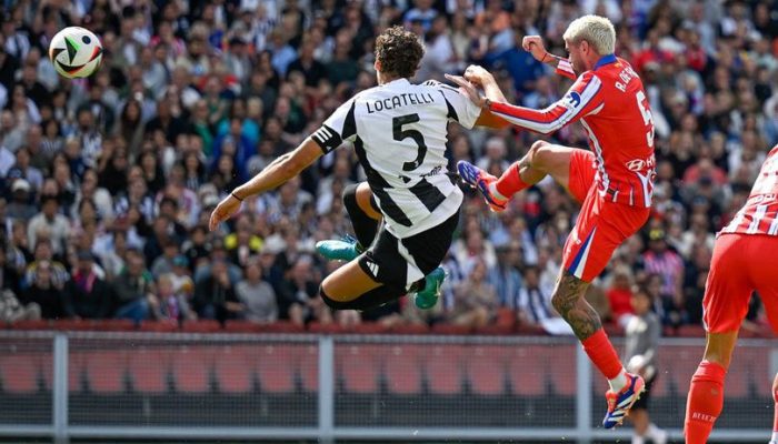 Hasil Pramusim Atletico Madrid vs Juventus: Skor 2-0