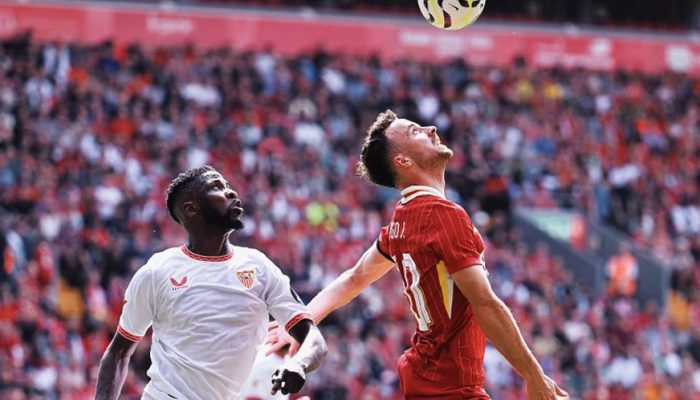 Hasil Pramusim Liverpool vs Sevilla: Skor 4-1