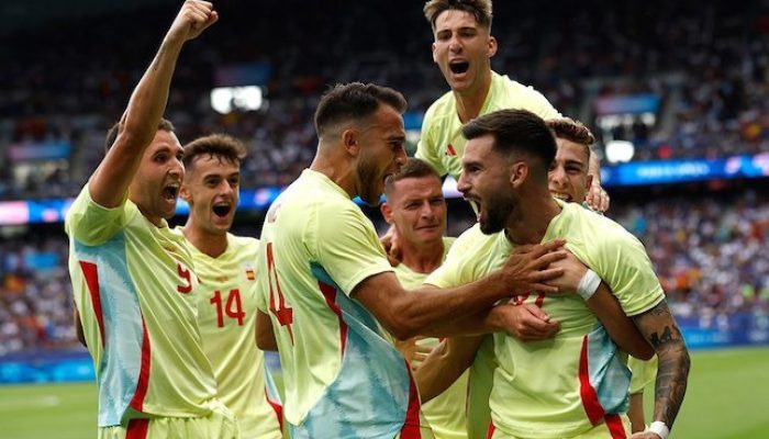 Hasil Final Sepak Bola Olimpiade 2024 Prancis vs Spanyol: Skor 3-5