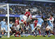 Hasil Manchester City vs Arsenal: Skor 2-2