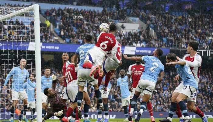 Hasil Manchester City vs Arsenal: Skor 2-2