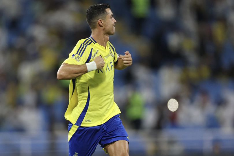 Momen selebrasi gol Cristiano Ronaldo untuk Al Nassr, Liga Arab Saudi 2024/2025