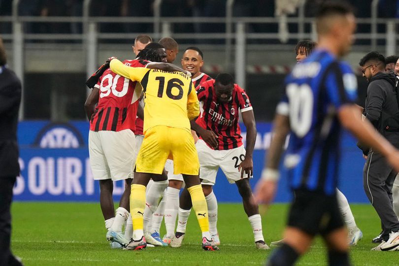 Hasil Inter Milan vs AC Milan Skor 1-2