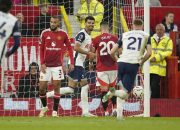 Hasil Manchester United vs Tottenham Skor 0 3