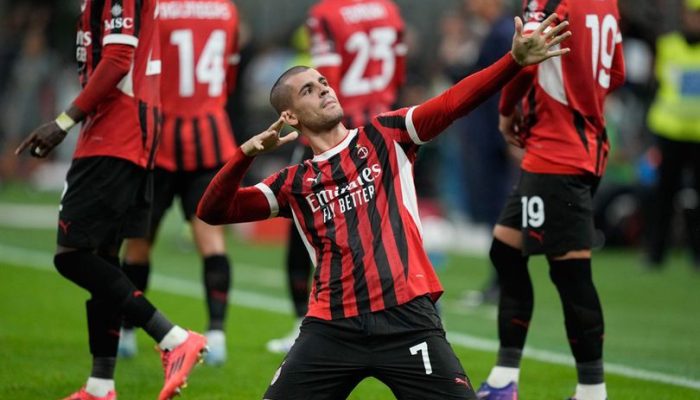 Hasil AC Milan vs Lecce: Skor 3-0