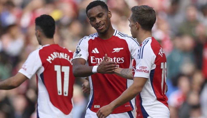 Hasil Arsenal vs Leicester City: Skor 4-2