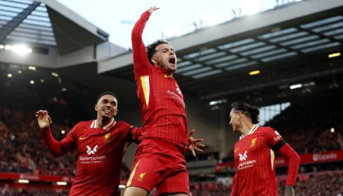 Hasil Liverpool vs Chelsea: Skor 2-1