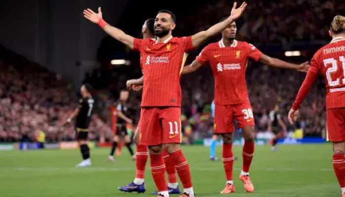 Hasil Liverpool vs Bologna: Skor 2-0