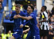 Hasil Chelsea vs Newcastle: Skor 2-1