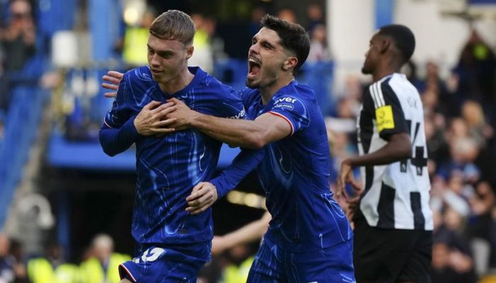 Hasil Chelsea vs Newcastle: Skor 2-1