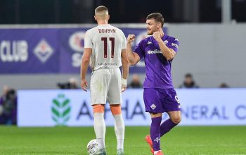 Hasil Fiorentina vs AS Roma Skor 5-1