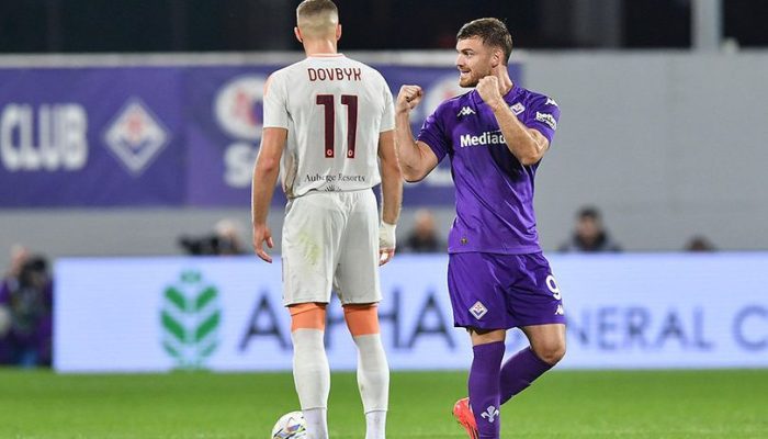 Hasil Fiorentina vs AS Roma: Skor 5-1