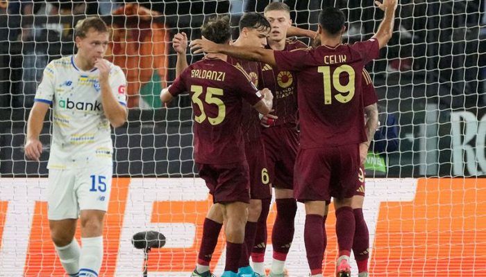 Hasil AS Roma vs Dynamo Kiev: Skor 1-0