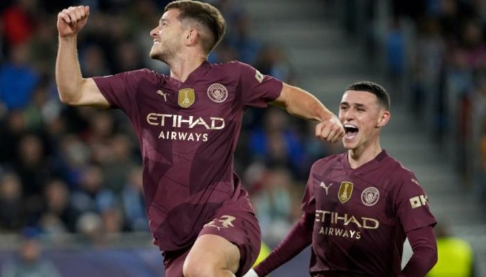 Hasil Slovan Bratislava vs Manchester City: Skor 0-4